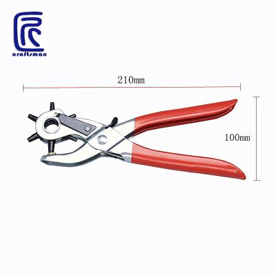 China Easy Multi-Function Belt Punch Belt Operation Forceps Solution Punch Complete Home Repair DIY Tool for sale