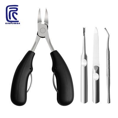 China High Quality Easy Operation Stainless Steel Nail Clipper Set Cutters Remover Tool Nail Scissors Nail Clippers For Pedicure Manicure for sale