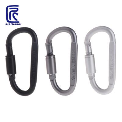 China Hung Something Camping Climbing Tools Aluminum Alloy Hook Clip D-Shaped Wrench Outdoor Tools for sale