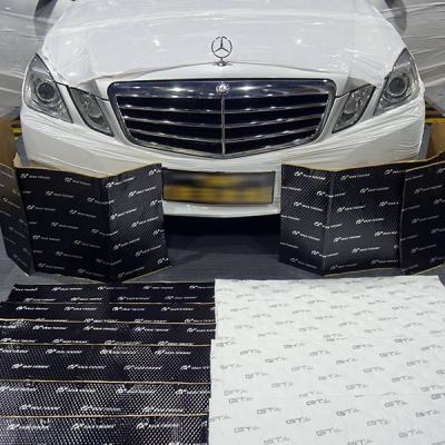 China Benz E300 Custom Car Hood Insulation Pad Acoustic Damping Noise Absorbing Mat for sale