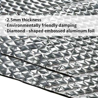 China 2.5mm auto ROHS milieuvriendelijke trillingsreductie / Auto Acoustic Pad Te koop