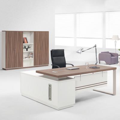 China Anti-corrosion Hot Sell New Design office furniture modern executive office desk with drawer for sale