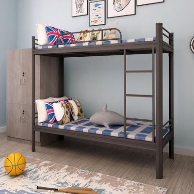 China Modern 2021 boys and girls manufacturers metal steel material with stairs sale cheap bunk beds for kids for sale