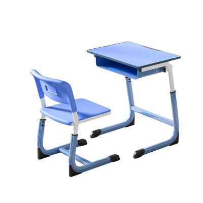 China Modern Classroom Furniture Study Desk And Chair For Students for sale