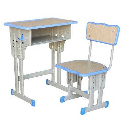 China Factory Price Direct Durable Kids School Desk Cheap Student Furniture Desk Bench And Chair for sale