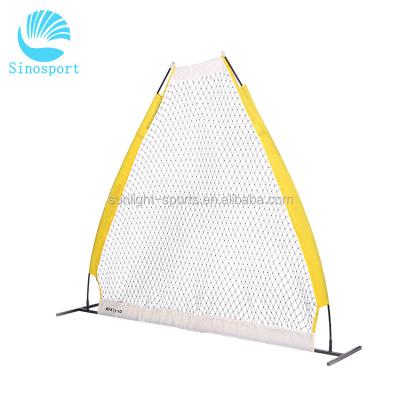 China High Quality Practical Polyester Goal Baseball Pitching Screen Safety Outdoor Sport Hook Training Aid Net for sale