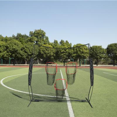 China Eco Friendly Durable Portable Custom 7*7 Soccer Net With Three Socks for sale