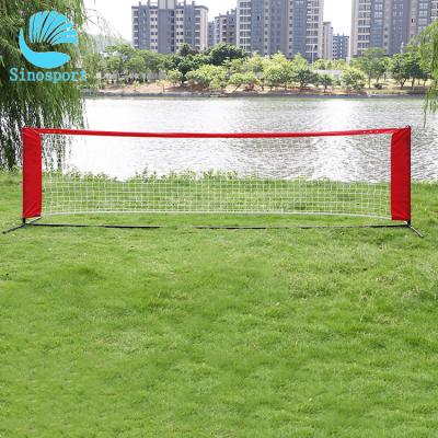 China 2022 Arrival Eco Friendly High Quality Multi Dimension Beach Kids Professional Football Tennis Net Outdoor Replacement Court Portable Nets for sale