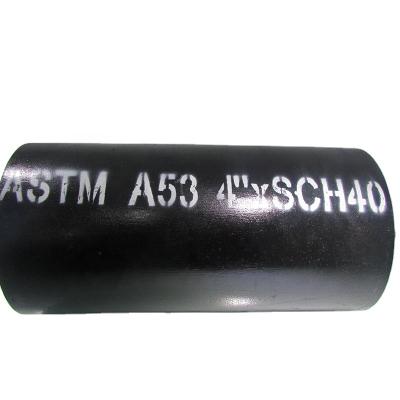 China Structure pipe ASTM A53 GR.B SCH40 erw steel pipe welded steel pipe for sale