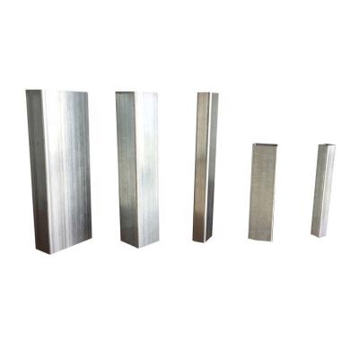 China Structure Pipe Q 235 Pre Galvanized Square Steel Pipe With Zinc Coating 20-60 g/m^2 for sale