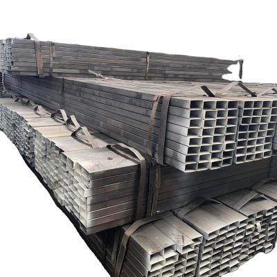 China Structure Pipe Black CR Square Steel Pipe ERW Square Steel Pipe Annealed Tube for sale