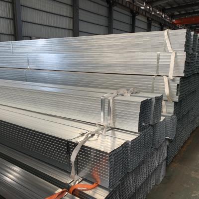 China Structure Pipe Pre Galvanized Square Steel Pipe / Welded Galvanized Square Steel Tube for sale