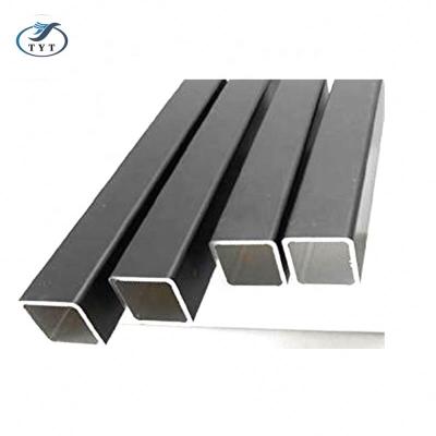 China structure pipe carbon steel seamless pipe black erw welded steel pipe square tube for sale