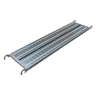 China Modern Pre Galvanized Metal Steel Panel System Scaffold Plank Steel Plank for sale