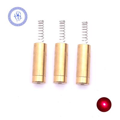 China Factory Class II 1mw 650nm Red Spot Laser Module With Spring for sale