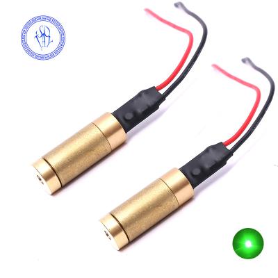 China Factory 532nm 20mw Green Spot Laser Diode Module For Stage Light for sale