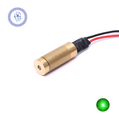 China Factory 5mw 520nm Dot Laser Module Green for Industry Equipment for sale