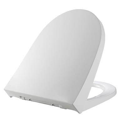 China Slow-end Toilet Seats Ware Hot Sale Sanitary Toilet Seat Cover with White Color and Soft End for sale