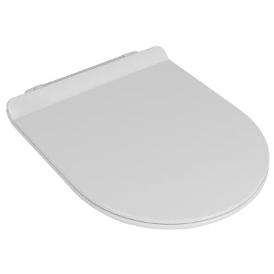 China Hygienic Slow-end Toilet Seats WC UF Top Selling Wall Hung Toilet Seat Eco-Friendly Soft Close Toilet Seat Cover for sale