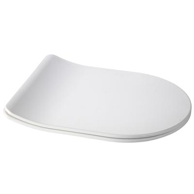 China Slow-end Toilet Seats Bidet Non-Electric Toilet Seat UF Plastic Toilet Lid With Slow Down Seat Ring for sale