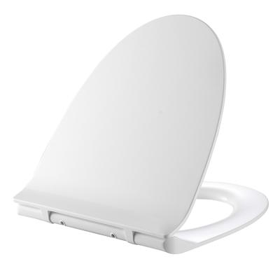 China Slow-end Toilet Seats Europe Professional Design Stylish Soft Narrow Toilet Seat Bucket Cover for sale