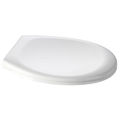 China Slow-end Toilet Seats New Style Egg Shaped Sanitary Ware UF Plastic White Toilet Seat Lid Price for sale