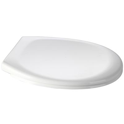 China European Hot Selling O Shape Sanitary Round Slow-end Toilet Seats Ware Toilet Seat Cover White Soft Closure for sale