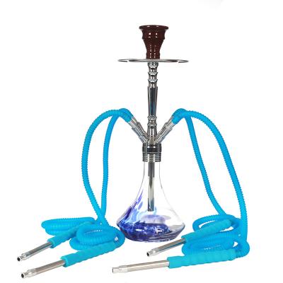 China 2021 Factory direct sales popular high-end portable hookah set wholesale premium quality copper silver hookah for sale