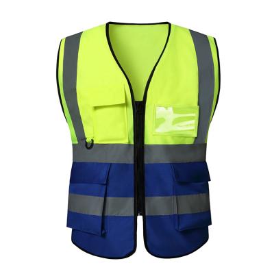 China Supply Multiple Workwear Factory Security Hi Force Application Scenes High Visibility Certificated Safety Reflective Vest for sale