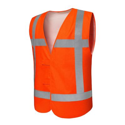 China Multi Stages Application Visibility Warning Safety Reflective Cycling Breathable Customized Vests Vests With Multi Pockets for sale