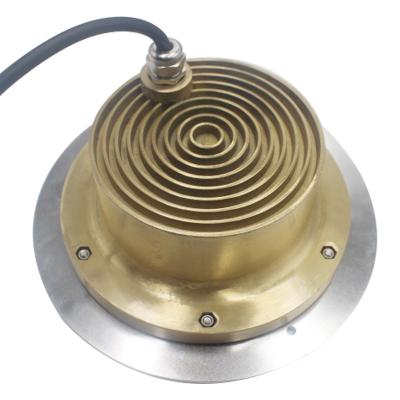 China Circular Outdoor LANDSCAPE LED Stainless Steel Cover ik10 Compression Embedded Ground Lamp for sale