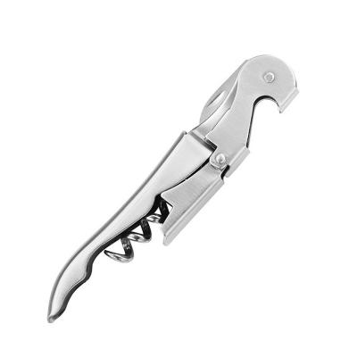 China Multipurpose Stainless Steel Wine Bottle Opener Foil Cutter Knife Wine Corkscrew for Bar Home for sale