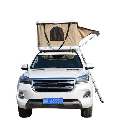 China Anti Water Hard Folding Shell Car Roof Top Tent Truck Roof Top Camping Tent For SUV for sale