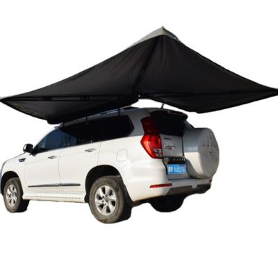 China High Quality Outdoor Automotive 4x4 Free Standing OEM Bat Wing 270 Degree Shaded Tent Tent With Tilt Included for sale