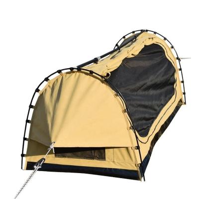 China 2021 new style UV-resistant fashion design outdoor swag camping tent for sale