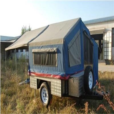 China Camouflage / Field Game Off The Road Camper Trailer Tent Trailer Top Campers for sale