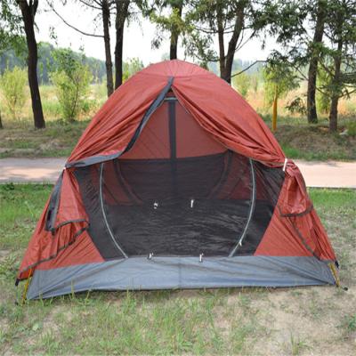 China Easy Set Up Outdoor Single Layer Camping Hiking Tent For Traveling for sale