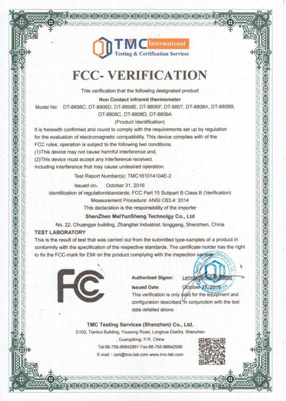 FCC - Shenzhen Meiyunsheng Technology Co., Ltd.