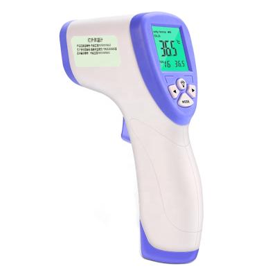 China Pediatric Non-contact Handheld Multi Fever Data Recorder Baby Forehead Thermometer Three Color Backlight Measurement Data for sale