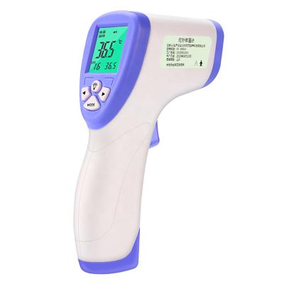 China Three Color Backlight IR Precision Non-contact Nursing Forehead Thermometer Electric Quick Reading Temperature For Child for sale