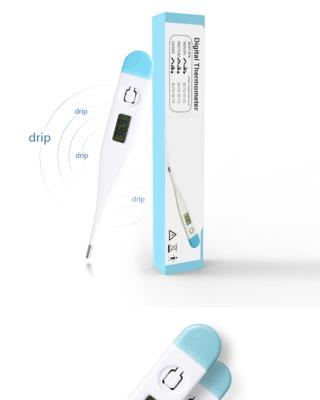 China Household Flexible Rubber Baby Tip Design Digital Flexi Hand IR Armpit Thermometer Set with Indicator and Buzzer for sale