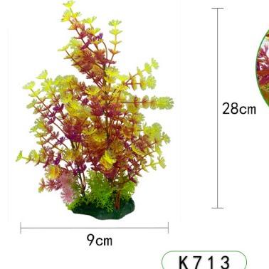 China Viable Mix Designs Aquarium Plastic Fake Aquatic Plant Decoration Fish Tank Landscaping Decoration for sale