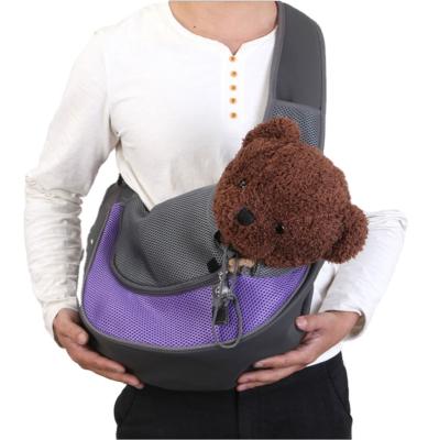 China Viable Hot Sale Pet Carrier Backpack Travel Portable Net Breathable Pet Carrier Bag for sale