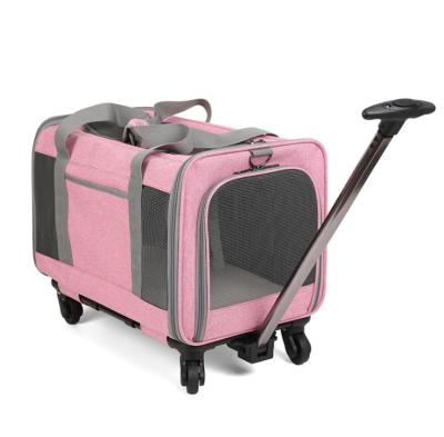 China Fashionable Outdoor Pet Carrier Durable Pet Carrier Comfortable Breathable Pet Carrier Travel Bad for sale