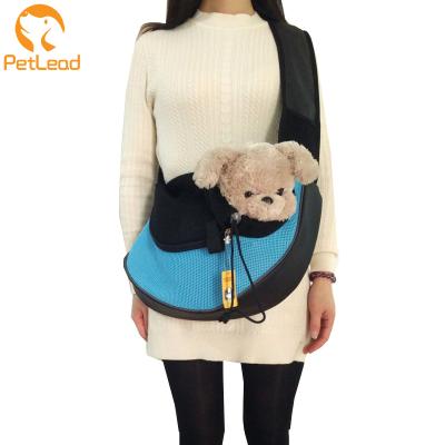 China Wholesale Viable Pet Carrier Bag Dog Travel Sling Bag Pet Trunk Bag for sale