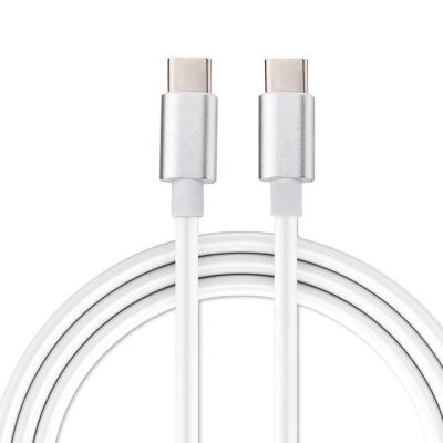 China PD60 W charging + data transfer 5Gbps commonly used accessories and parts tube usb type c 90 degree type c cable 5v 2.1a pvc mobile charging cable for sale