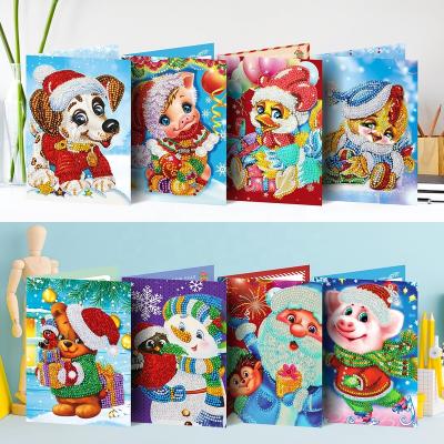 China DIY Gift 5D Diamond Drill Diamond Mosaic Art Christmas Traditional Round Map Kids Diamond Painting Sticker Kit,Digital Kit for sale