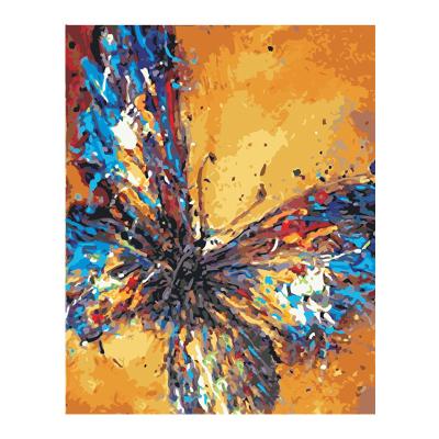 China Modern DropShipping and Wholesale DIY Painting by Numbers for Adults on Canvas for Abstract Butterfly, New Painters, DIY Oil Painting Kit for sale