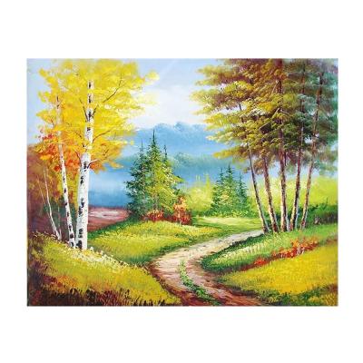 China Modern DIY Painting By Number Kit On Canvas For Beginners, New Painters, Canvas Oil Painting Kit For Adults Mountain Landscape for sale