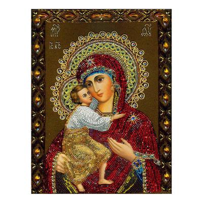 China Modern Diamond Painting Dropshipping 5D Diy Full Square Or Icons Virgin Mary Round Religious Wall Paintings 30*40CM For Living Room for sale